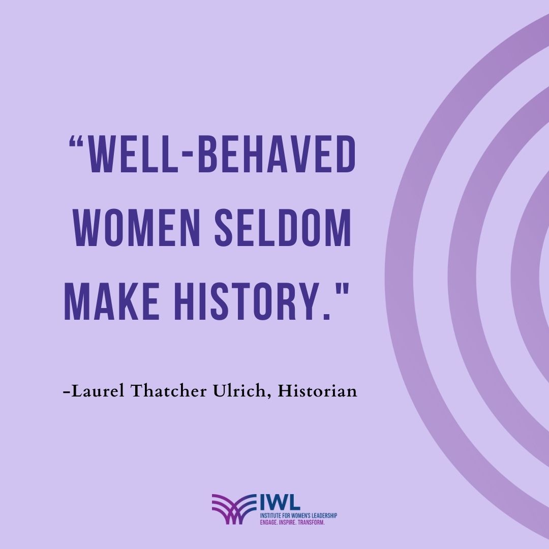 Laurel Thatcher Ulrich spreads her wisdom of how unique experiences, opportunities, and risks account for the best chance to create history! How do you want to create history, comment below!

#WomenLeadershipJourney
#WomenInPower
#SheLeads
#BreakingGlassCeilings
#LeadLikeAGirl