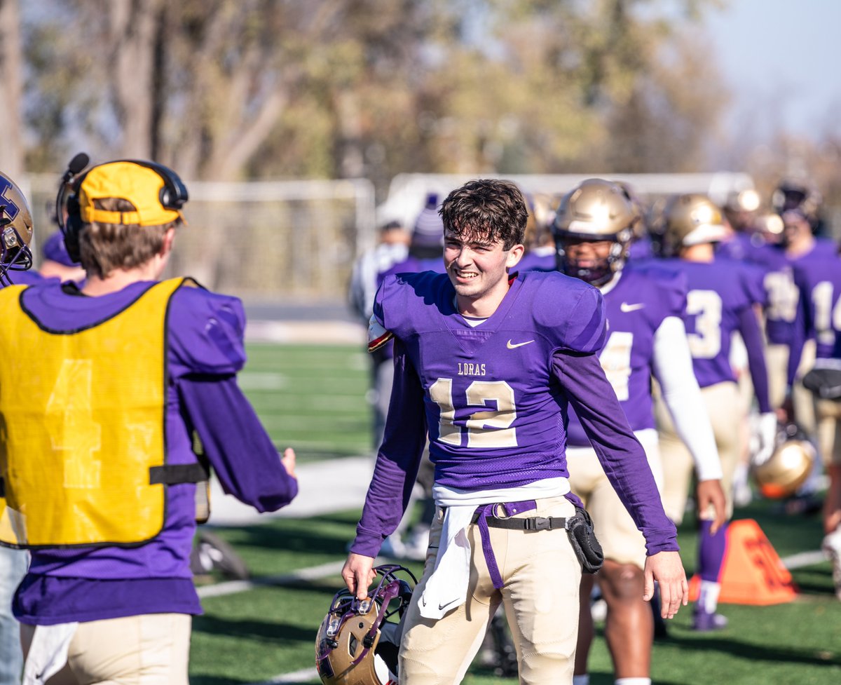 From the Rock Bowl
FINAL: Simpson 16 Loras 82

<a href="/LorasCollegeFB/">Loras Football</a> put up VIDEO GAME numbers on senior day. 

QB E.England 19/21 337 yrds 6 Tds 161 yrds rushing
WR D.Brown 9 rec 250 yrds 5 tds

Loras improves to 5-4 heading into the season finale vs Coe.

#Duhawks