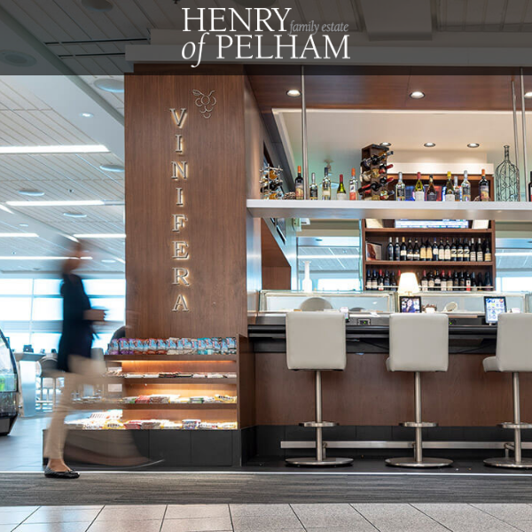 HenryofPelham's tweet image. Travelling through Toronto Pearson International Airport Terminals 1 or 3? Get a taste of Ontario at Vinifera Wine Bar with a glass of our Pinot Grigio or Pinot Noir while you're waiting for your flight. bit.ly/3FGTmJu

#henryofpelham #supportlocal #vqa