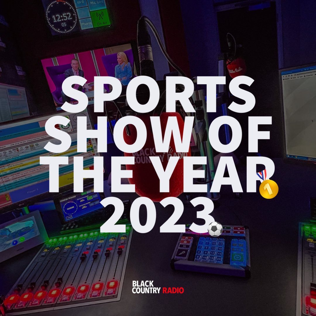 We’re really proud to announce we’ve been voted Sports Show of the Year for the second year running at the @CommRadioAwards! 🥇 A big thank you to the teams and the individuals who made this possible. This one’s for you! 🏆