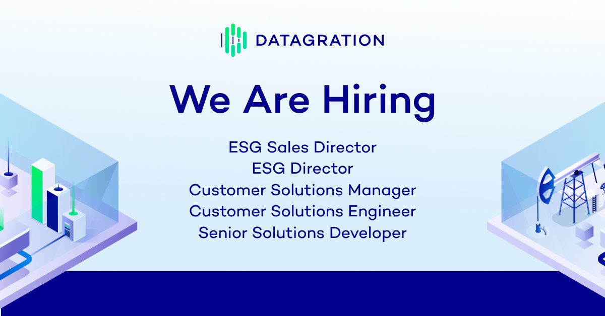 datagration's tweet photo. Exciting job openings at Datagration!
1οΈβ£ Customer Solutions Engineer
2οΈβ£ Customer Solutions Project Manager
3οΈβ£ ESG Director
4οΈβ£ Senior Developer
5οΈβ£ Customer Solutions Manager
Apply today: https://t.co/Zcf4oWBAyV
#JobOpportunity #Datagration #TechInnovation #JoinUs https://t.co/Ex2FXCARY7