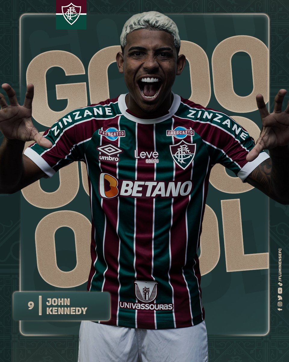 CHAMA O URSO QUE O GOL É DELE! O GOL É DELE! DELE! DELE! DELE! DELE! DELE! JOHN KENNEDY MARCA O SEGUNDO DO FLUMINENSE!