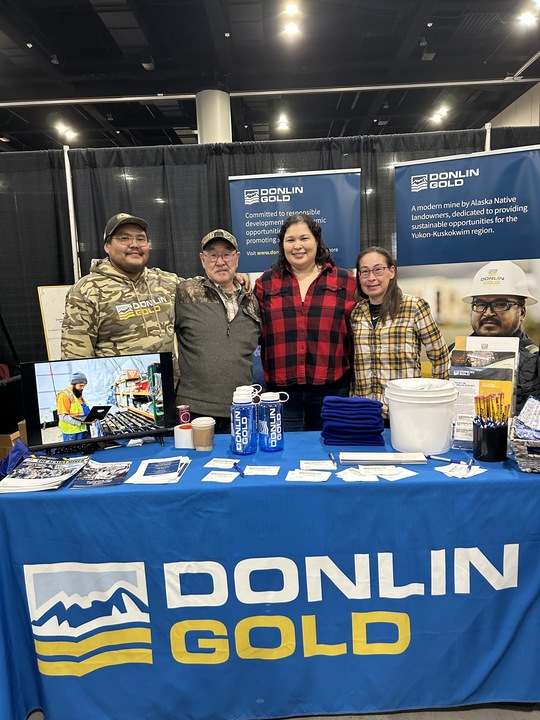 This year’s <a href="/NativeFed/">AFN</a> Convention was a success! At #DonlinGold, we love connecting with our neighbors from across the state and we're grateful to be a part of the Alaska Native community. Quyana to everyone who stopped by our booth and to AFN for hosting us! 💛