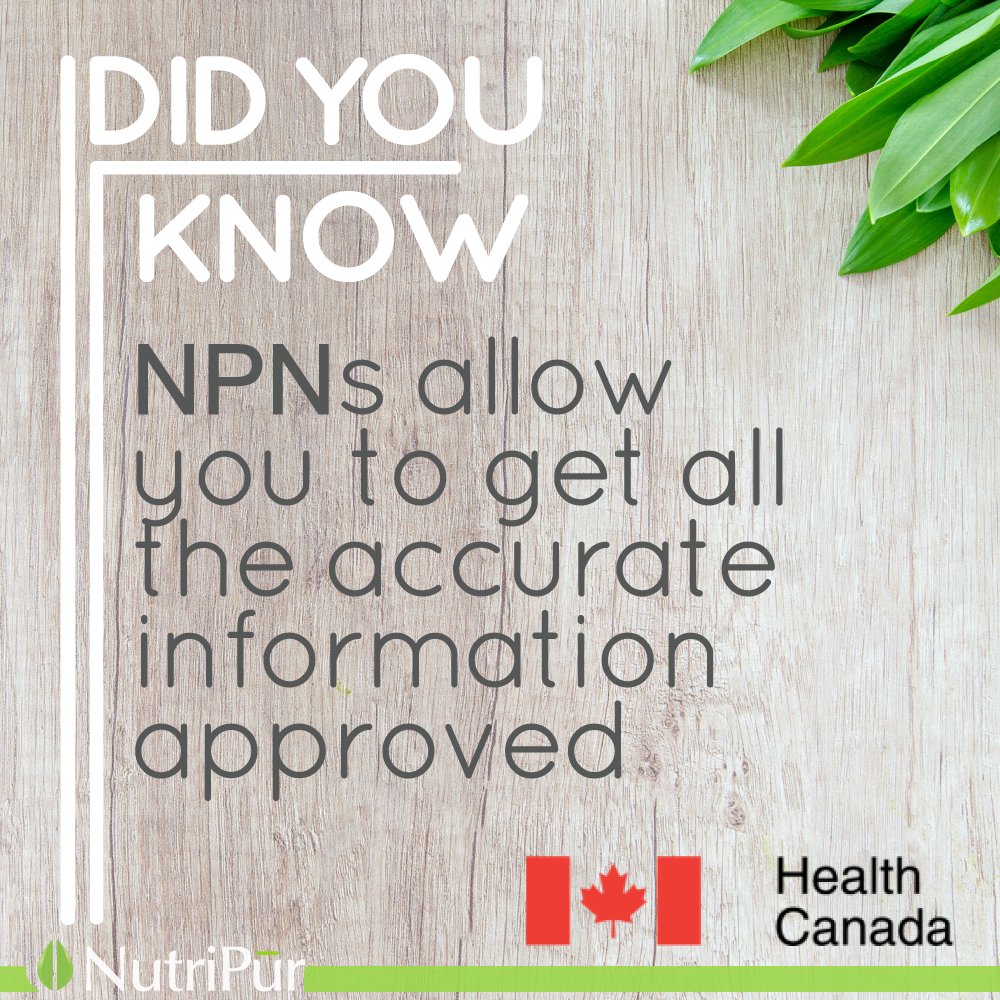 Did you know that NPN numbers allow you to get all the accurate information approved by Health Canada #healthy #HealthyLiving #healthychoices