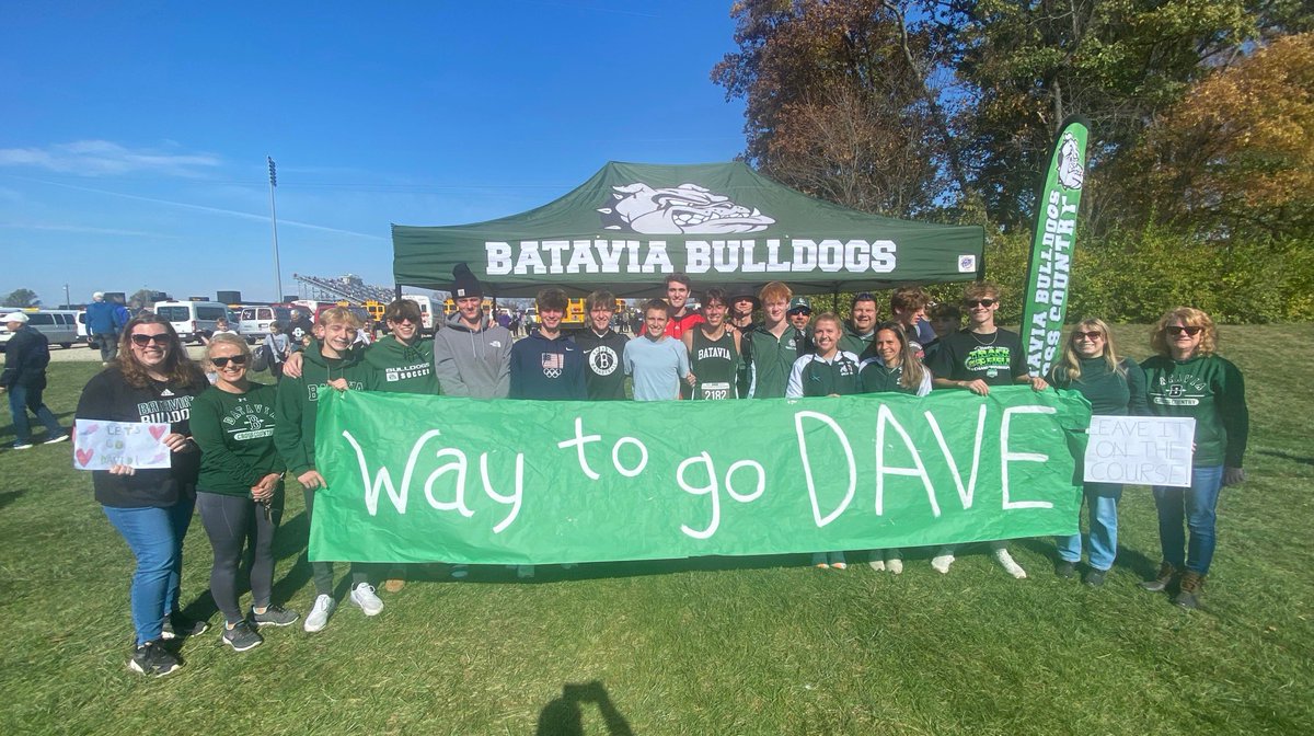 Feeling very proud of Dave and the community that came to support! Thank you to all the family and friends that made the drive to Obetz! It was worth it! We 💚 Batavia!