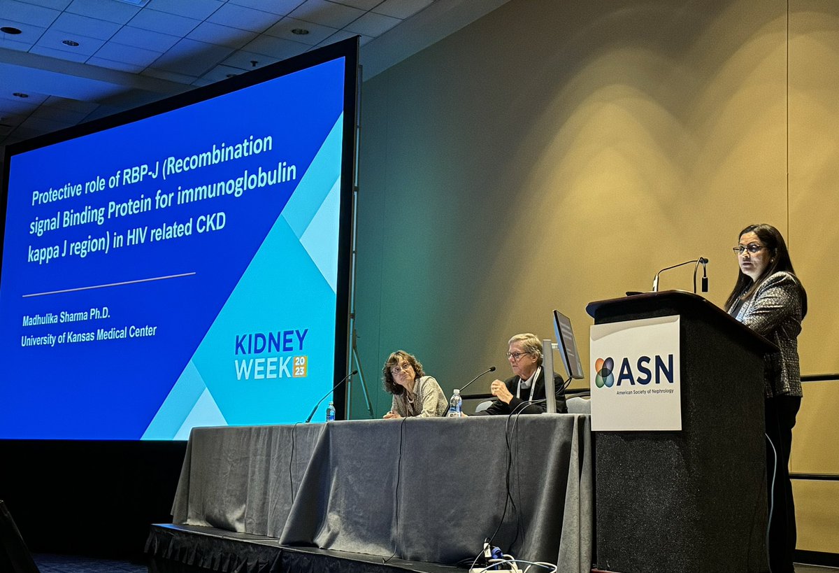 Pamela Tran (@pamelavtran) on Twitter photo Exciting talk by <a href="/MadhulikaS57905/">Madhulika Sharma</a> showing a non-canonical role for Rpb-j in #HIV nephropathy #KidneyWk <a href="/KUJGKI/">KU Jared Grantham Kidney Institute</a> Exciting talk by <a href="/MadhulikaS57905/">Madhulika Sharma</a> showing a non-canonical role for Rpb-j in #HIV nephropathy #KidneyWk <a href="/KUJGKI/">KU Jared Grantham Kidney Institute</a>