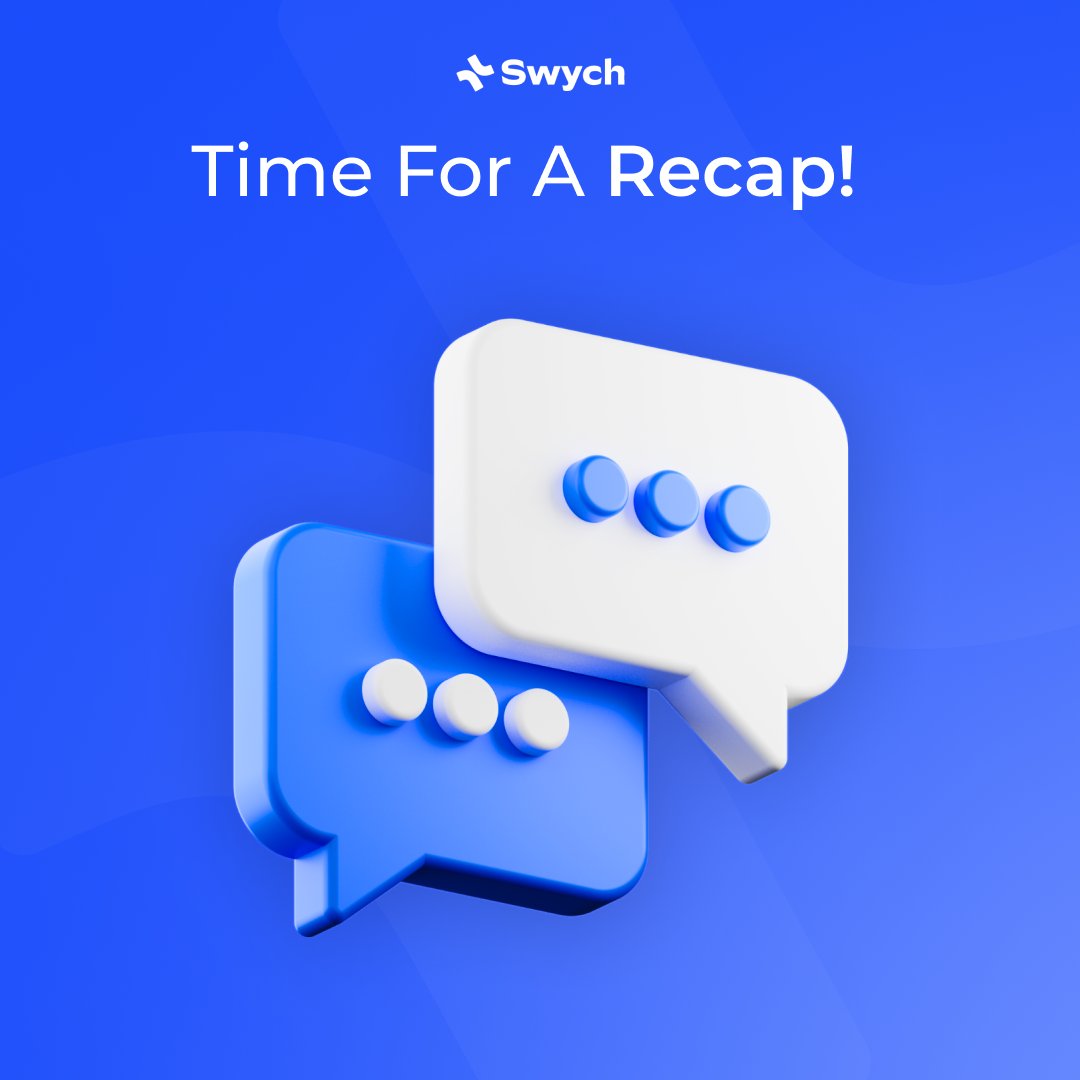 SwychFinance's tweet photo. EXTRA EXTRA! Read all about it! 📰 The latest recap from our Fireside Chat is out now 🔥 

https://t.co/i6oTFzkIzH

We are getting closer to some exciting new things each day #Swych Fam! What are you most excited for? https://t.co/sGnadF7wal