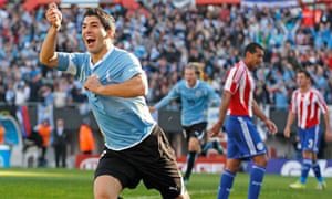El único delantero Uruguayo que sale campeón mojando y siendo figura en una final <a href="/LuisSuarez9/">Luis Suárez</a>