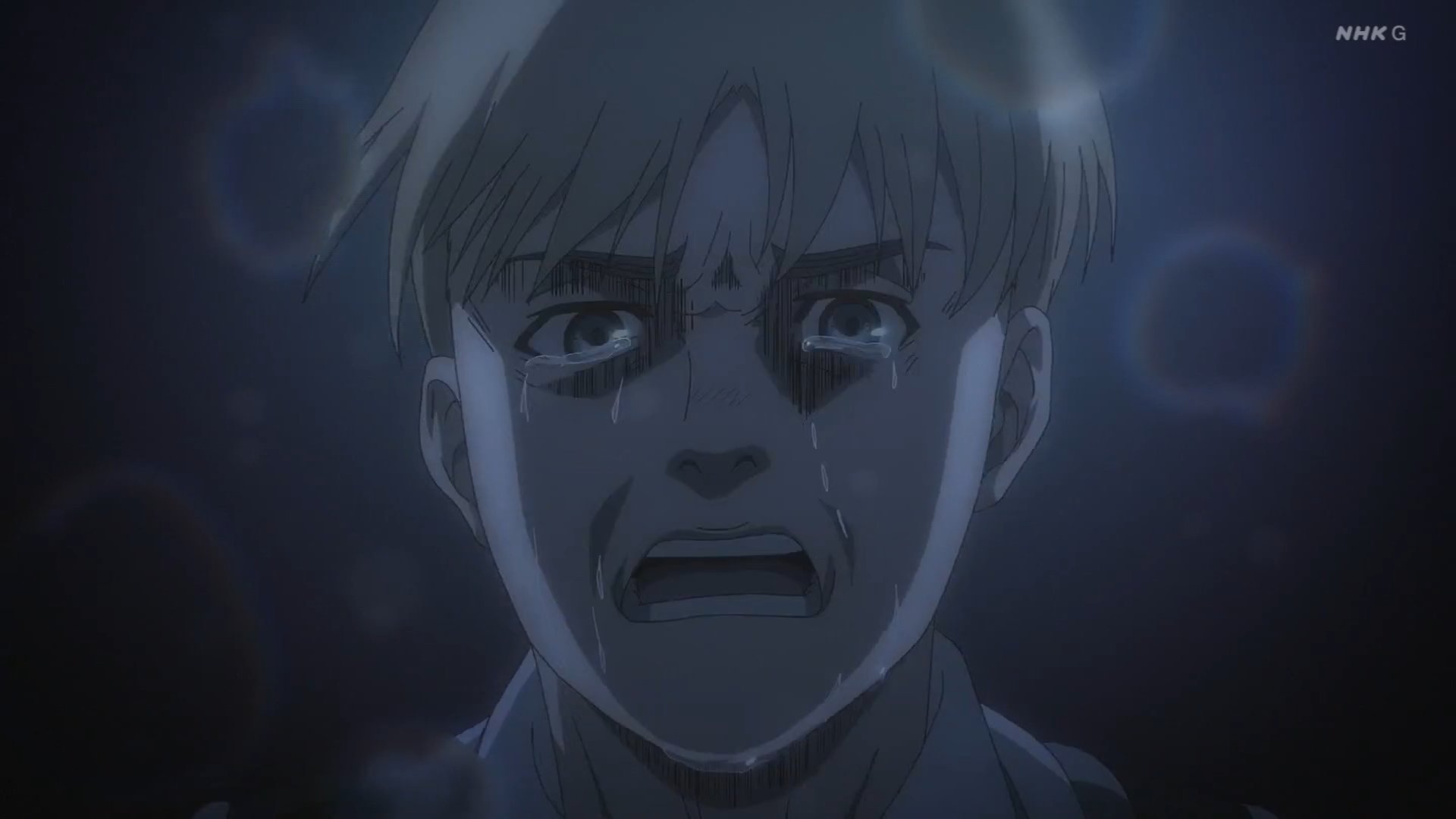 Belleelmore on X: "Armin's tears falling on the screen. This is so cool &  sad. #shingeki https://t.co/I6ywLpIYXL" / X