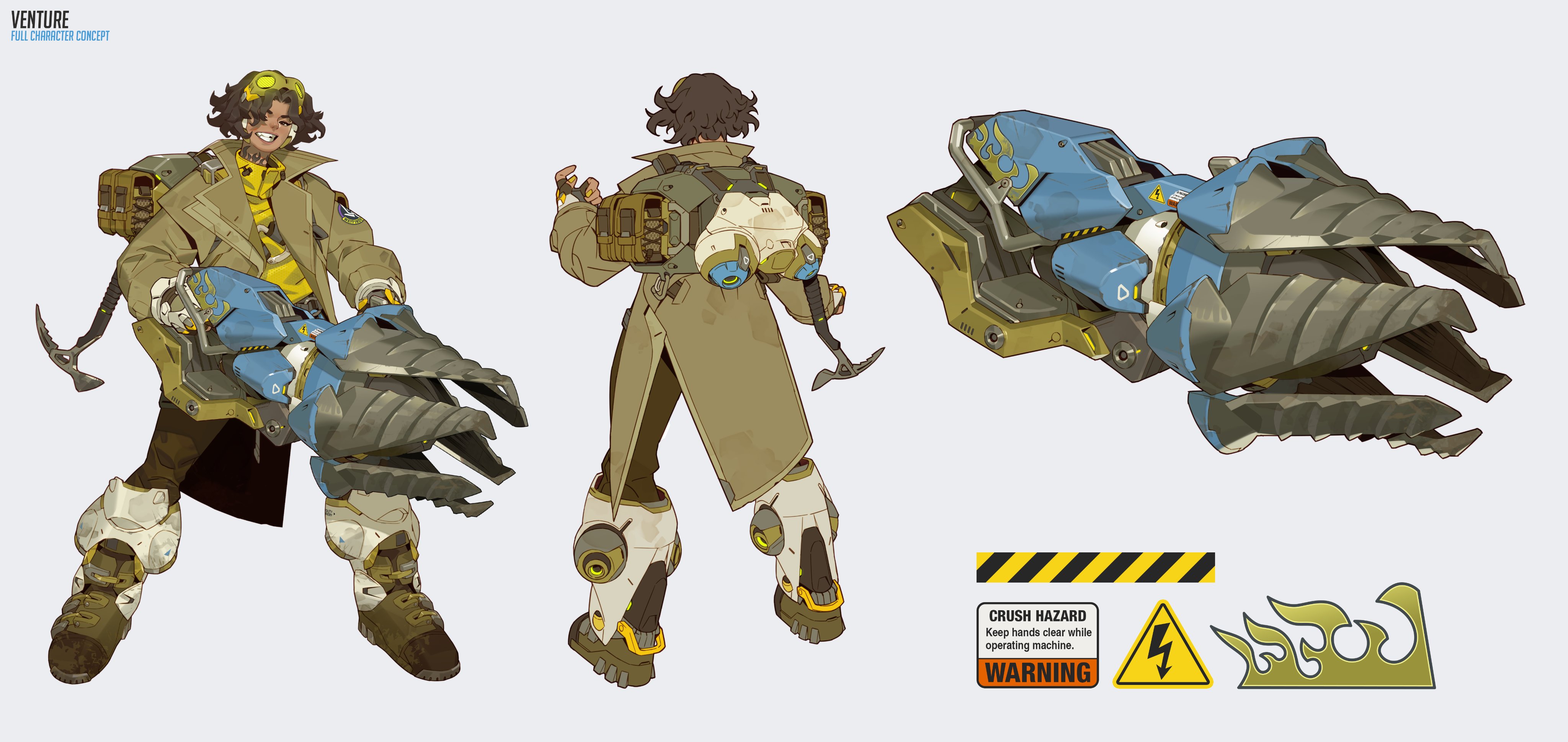 Overwatch on X: &ldquo;We REALLY dig this concept art of Venture from 