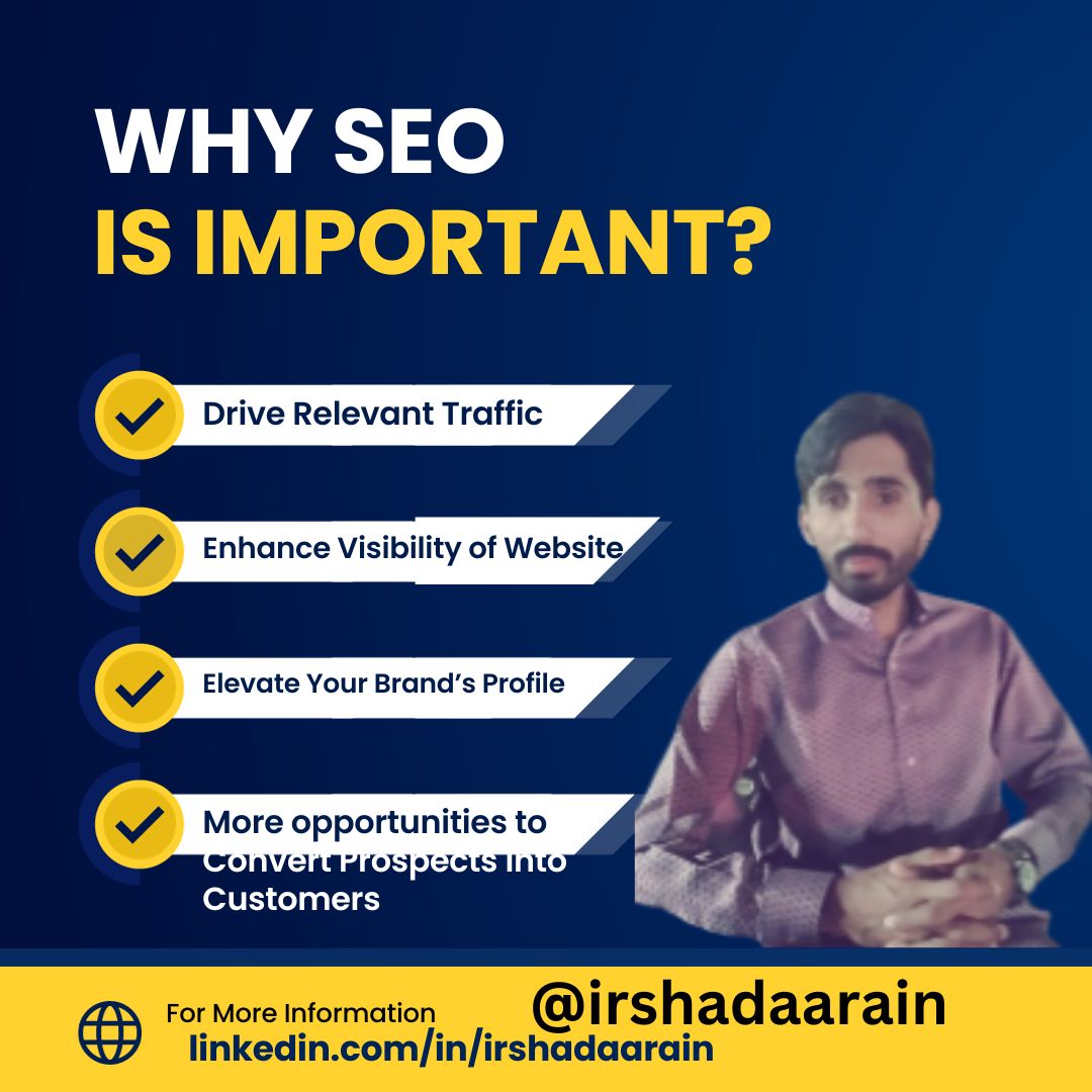 Why SEO is Important?

Contact me for SEO services

#seo #seoservices #onpageseo #onpageoptimization #offpageseo #offpageoptimization #guestpost #irshadaarain #guestposting #linkbuilding #irshadarain #contentwriting #contentmarketing #seotipsandtricks #seomistakes #guestblogging