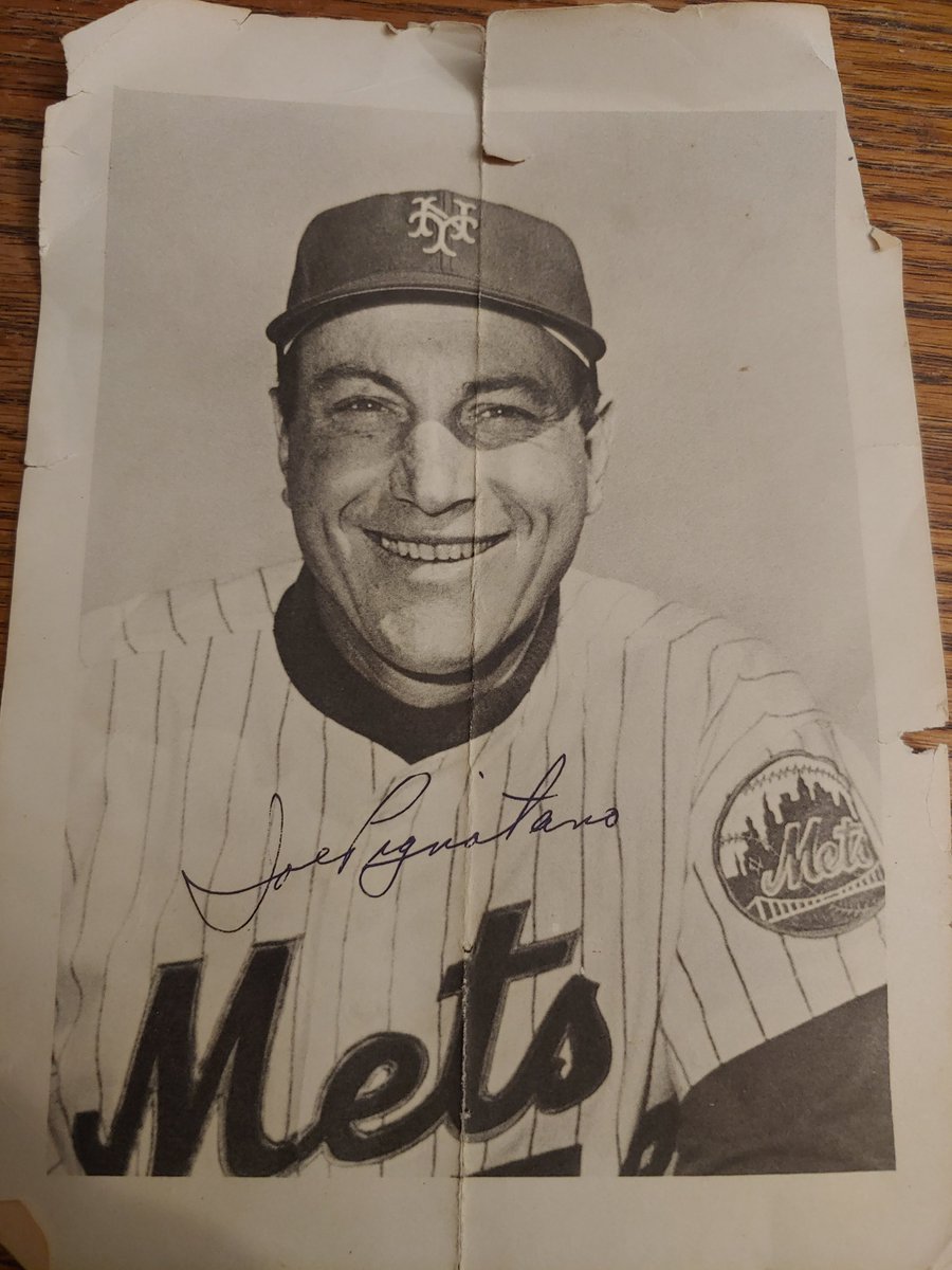 Minip02's tweet photo. @baseballhall Packing items and came across this along with Joe Torre and Dave Kingman. https://t.co/QaJi9nRS4B