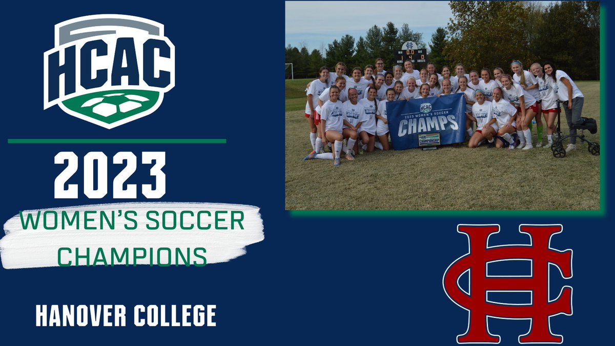 Heartland Collegiate Athletic Conference (@hcacdiii) on Twitter photo HCAC Women's Soccer Championship
Congratulations to the <a href="/HanoverPanthers/">Hanover Panthers</a> on claiming the title!
Full Release: tinyurl.com/4aw2zkzs
#TheHeartofD3 | #D3Soccer HCAC Women's Soccer Championship
Congratulations to the <a href="/HanoverPanthers/">Hanover Panthers</a> on claiming the title!
Full Release: tinyurl.com/4aw2zkzs
#TheHeartofD3 | #D3Soccer