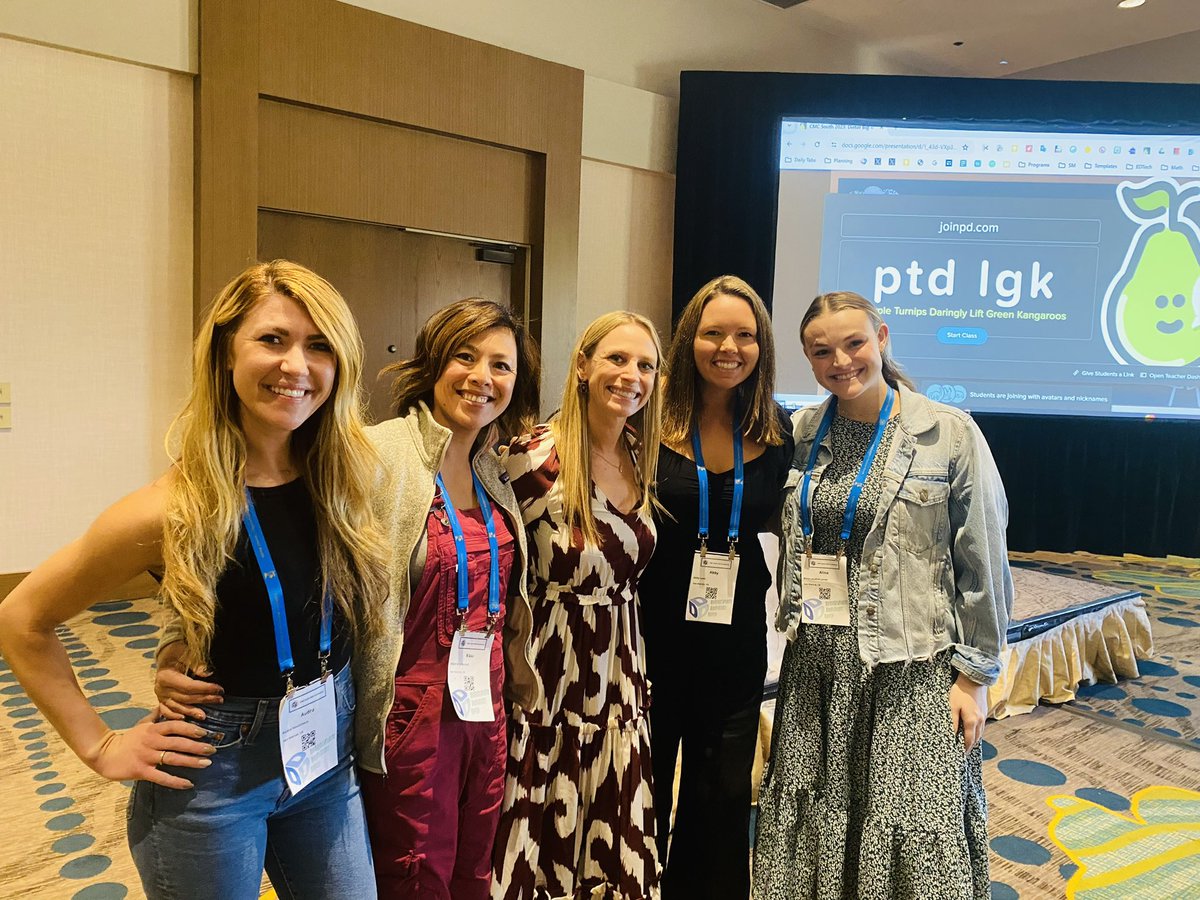 So proud to represent <a href="/SanMarcosUSD/">San Marcos USD</a> and <a href="/DoublePeak_K8/">Double Peak School</a> at #CMCMathSouth <a href="/CAMathCouncil/">CMC - CA MathCouncil</a> today! Thanks to my crew for all of the help to set up! Resource 🔗 bit.ly/big4math