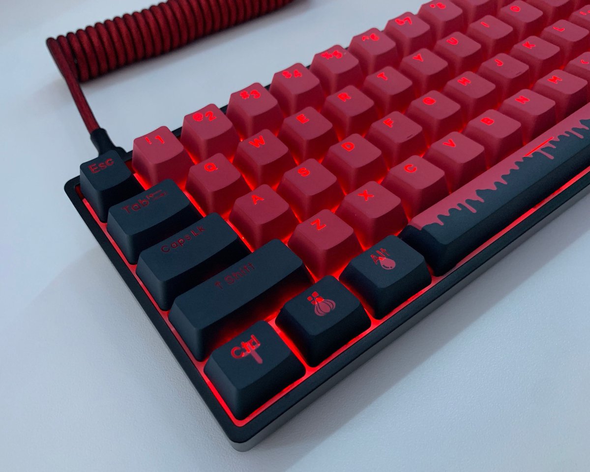 AlpheriorKeys's tweet image. 🧛💉💉💉💉🧛
#GIVEAWAY TIMME!!!🔥 We're Giving Away our AWESOME Blood Thirsty Keycap Set!

To Enter:
-Retweet &amp;amp; Like 
-Follow us &amp;amp; Bookmark
-Comment Something🥵

Winner Randomly Chosen in 48 Hours 🥳🎉 Good Luck Everyone! AlpheriorKeys.com❤️‍🔥