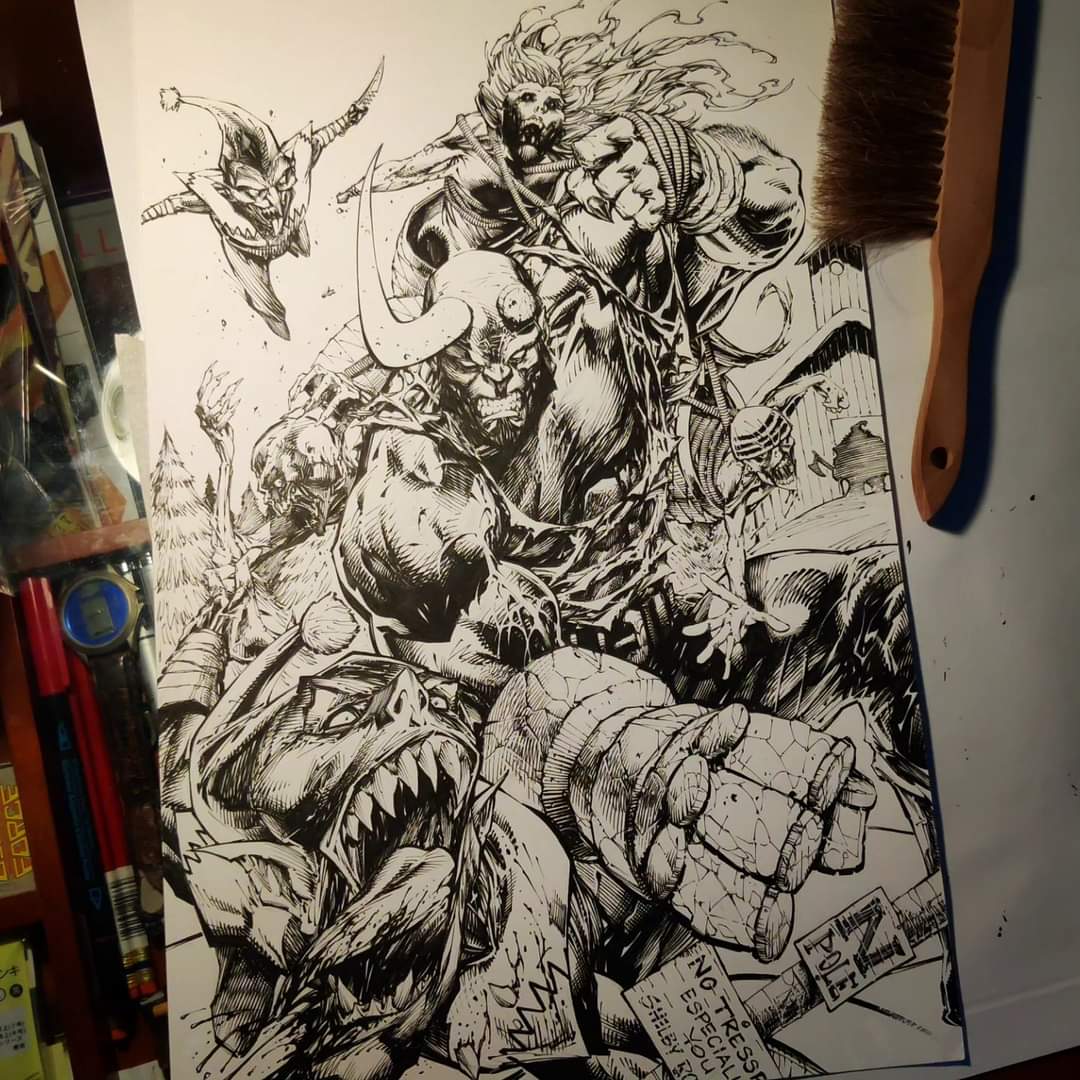 shelbywankenobi's tweet photo. Finished #hellboy #idrewthat #comicbooks #art #indiecreator #indieartist #azlifeπ΅ https://t.co/C0u2l7ZDVn