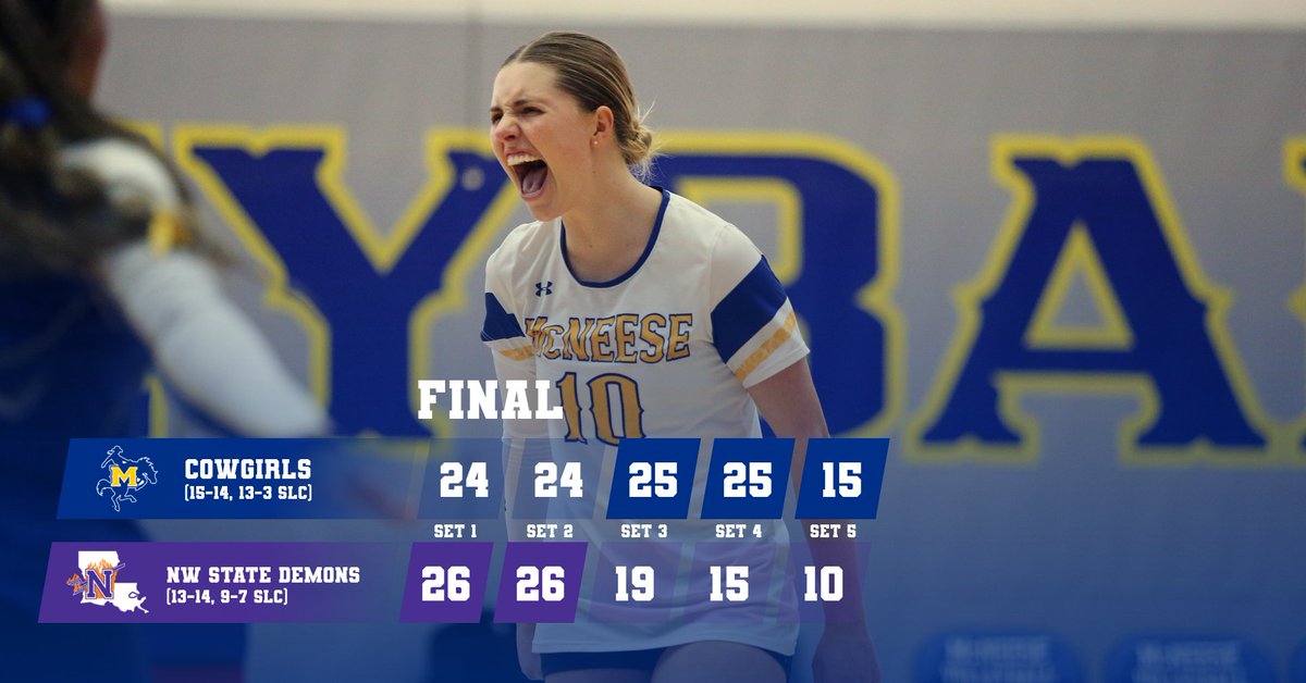 McNeese Volleyball tweet media