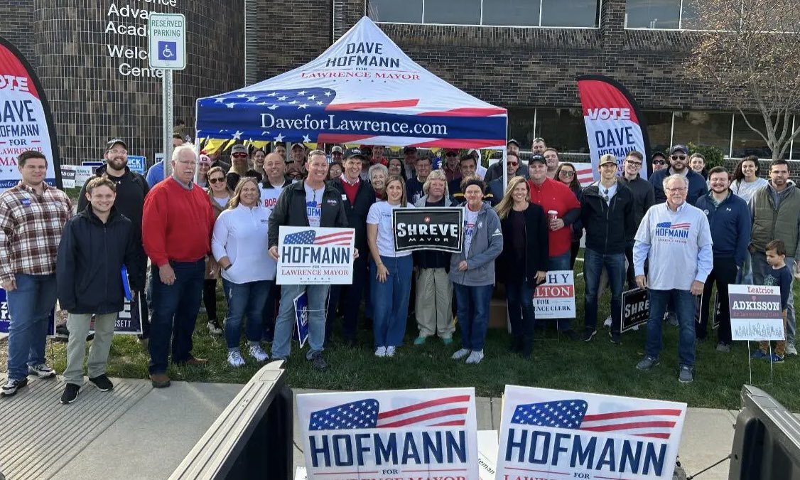 Early voting is open today until 6. Tomorrow (Sunday) from 11-6 at 6501 Sunnyside Road.

Keep Lawrence on the right path! VOTE!!!

(I ❤️ our amazing volunteers!)