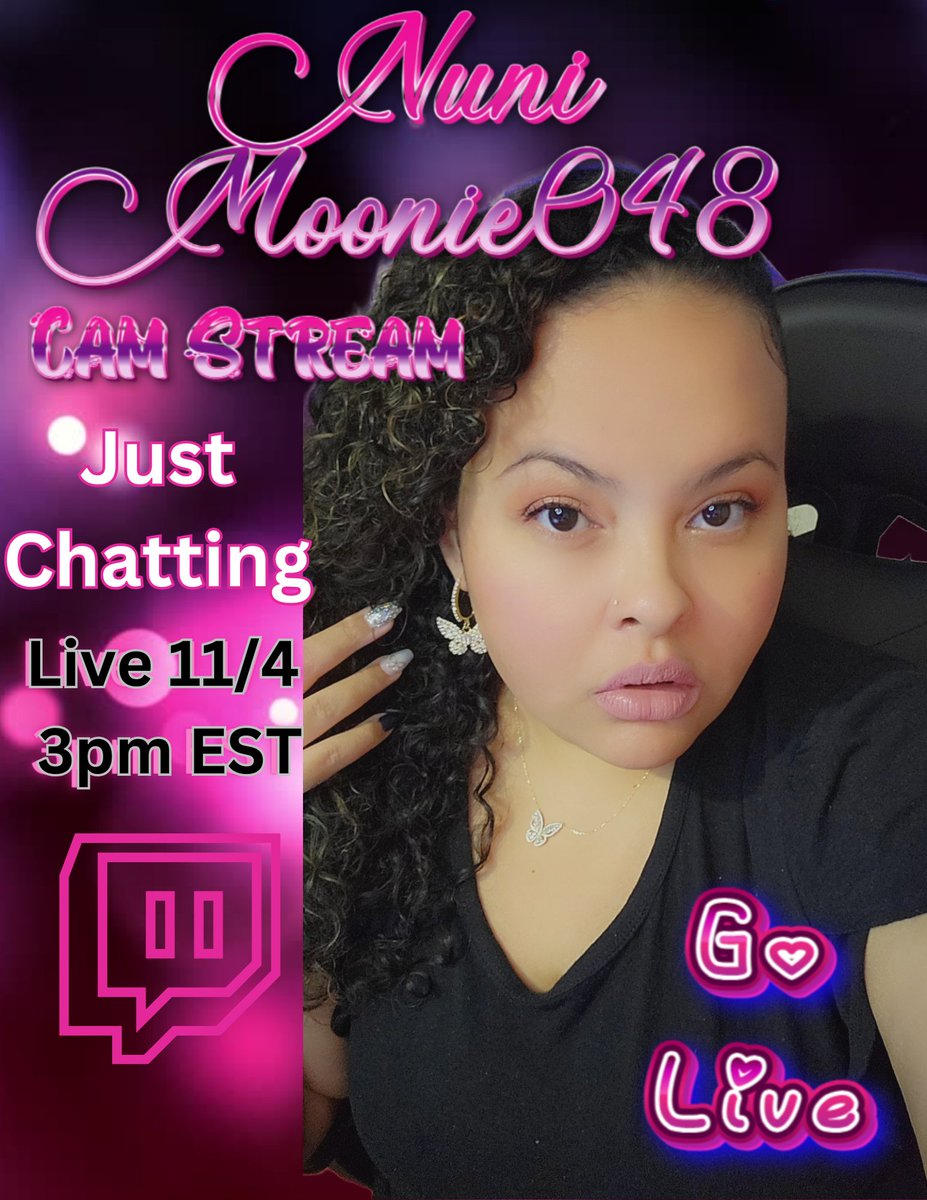 Nunimoonie048's tweet image. Live At 3PM EST Stay tuned for raid! twitch.tv/nunimoonie048 #GOLIVE #justchatting #FortniteOG 
@GoLiveCommunity @TooLegitNThick @SmallStreamersR @rtsmallstreams @sme_rt @StreamersRT1 @Retweelgend @StreamerRTR @TwitwatchRT @promo_streams @RetweetOnTwitch @TwitchSharing @Twitch