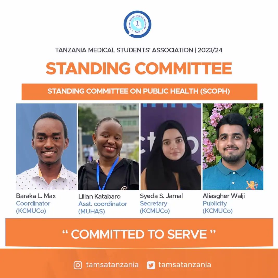 _drmafurudg's tweet photo. Congratulations✨ 🎉 to all leaders of the TAMSA National Standing Committees 2023/24 for their well-deserved appointments
🖇️Your dedication and commitment to TAMSA are truly commendable.
#LetusBuildTAMSATogether✨🚀 https://t.co/7AONh76hCU