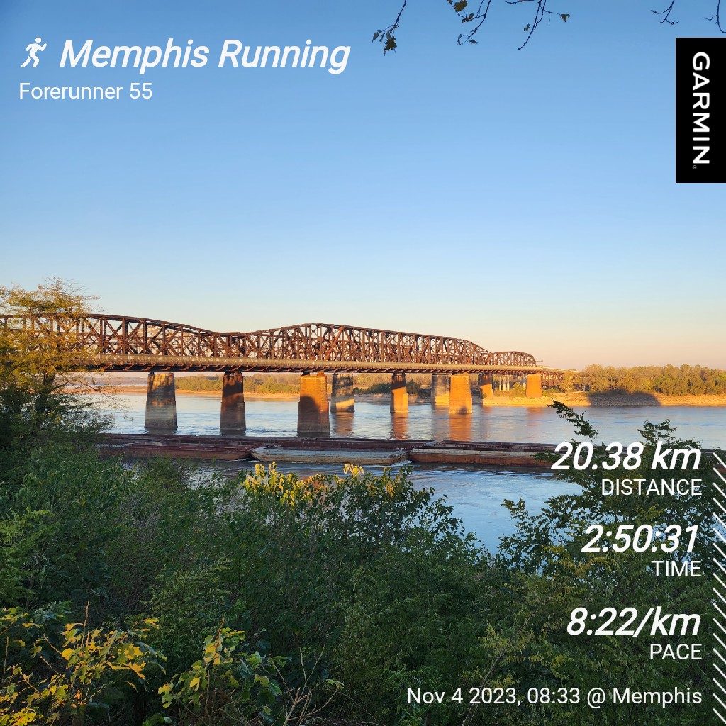 imTimRiley1's tweet image. Beautiful run this morning on the banks of the Mississippi River. This was a 1/2 marathon, but there were times my @Garmin
seemed to zone out for a while a few times out on the course. So the numbers don't match. @brooksrunning #ghostmax were great!
#garmin #beatyesterday