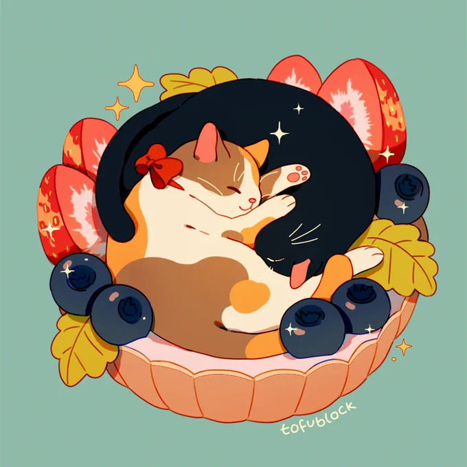 Cat tart  