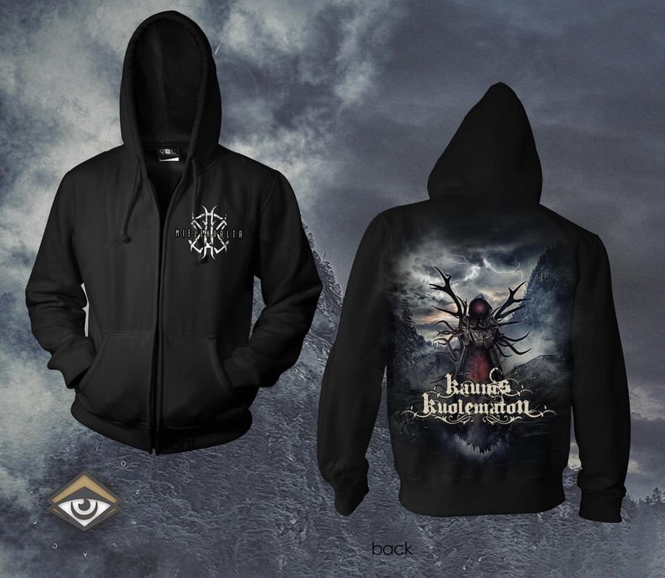 nobledemonrec's tweet image. This could be your torso, elegantly wrapped in a cozy Black #ZipHoodie, perfectly prepared for the cold season while showing your support for the new album "Mielenvalta" by #KaunisKuolematon 😍

Available now in our #NobleDemon shop or on Bandcamp: music.nobledemon.com/Mielenvalta