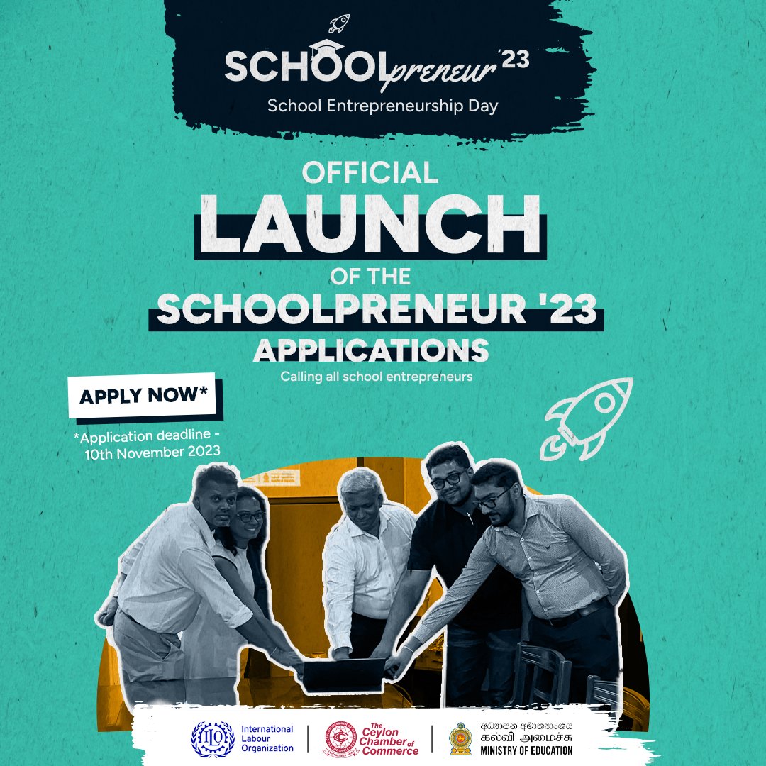 Ready to bring your ideas to reality?  Schoolpreneur'23 is taking the first step with the soft launch of its application forms.

Haven't applied yet? Apply today!

Apply Here - lnkd.in/gksn4es2

#Schoolpreneur23