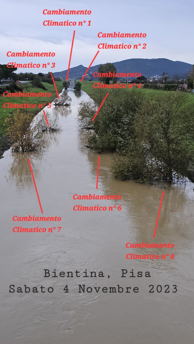 1. "Colpa del Climate Change." 

Bientina, Pisa 

Thread