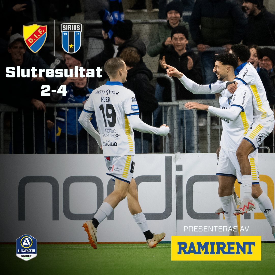 siriusfotboll's tweet photo. UPPSALA DET ÄR STADEN https://t.co/fpQ8TS4ZAN