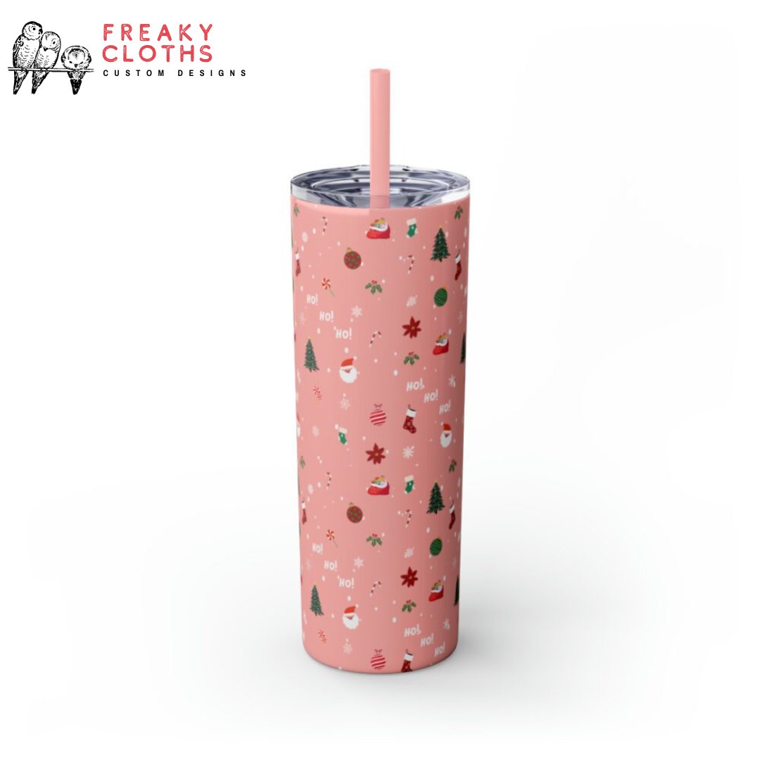 🎄 Get into the holiday spirit with our Festive Elegance Tumbler! ❄️ Snow, Santa, and double-wall insulation to keep your drinks just right. Comes with a straw &amp; lid! 🎅🏻🍹 BPA Free &amp; perfect for gift-giving. 🎁 #HolidayCheer #SeasonalSipping

🛒 freakycloths.com/product/festiv…