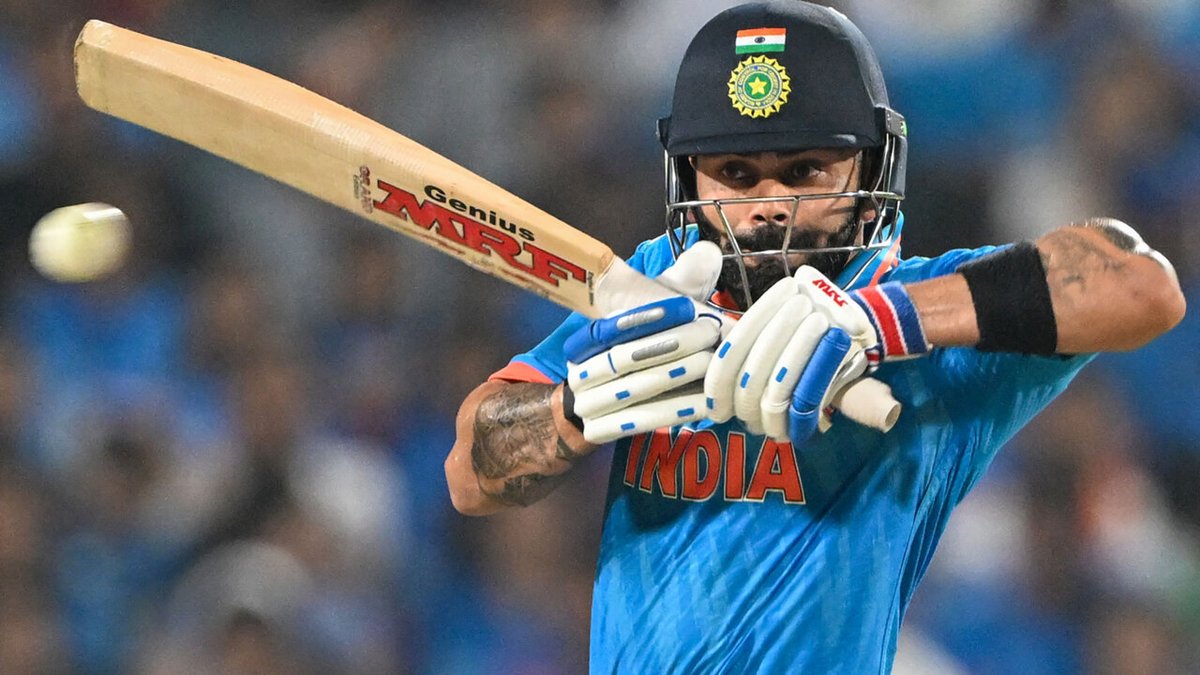AdityaPraSingh's tweet photo. VK18's remarkable achievements and records have solidified legacies in Indian Cricket. Sir your dedication and passion for the game have been an inspiration to us Best of luck for the CWC'23 and may good health accompany you always 🎂🎉
#HappyBirthdayKingKohli 
#ViratKohli ❤️👑🇮🇳 https://t.co/8FnYLgUjaO
