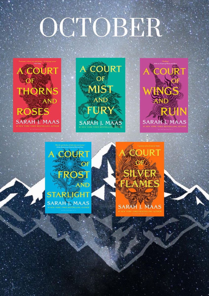 alibrarianswife's tweet image. My October round-up is basically a month holiday to Velaris! ✨

Lots of 5⭐️s from me! 

#octoberroundup #readingchallenge