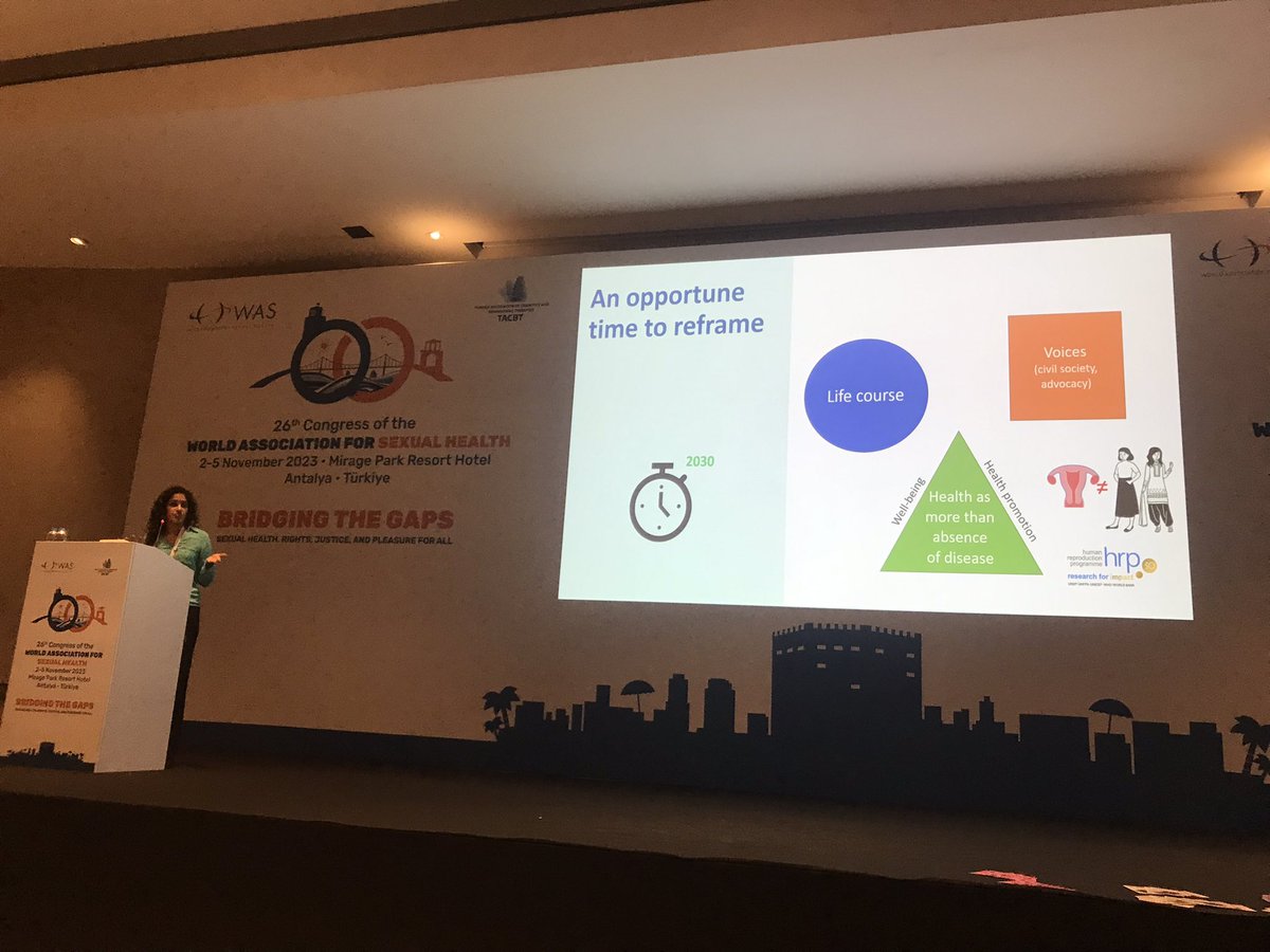 dilannkilic's tweet image. Great presentation about Comprehensive Public Health solutions to sexual inequities at #WAS2023 by @KMitchinGlasgow @thepleasureproj Anne Philpott, Lianne Gonsalves and Alain Giami 💐 #WAS2023