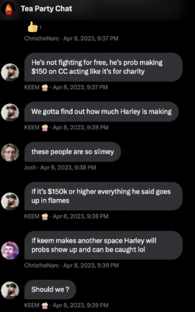 GNN Presents: The #iDubbbzFiles📂 Part 1:

In the Salvo Pancakes leaks, it was discovered that Keemstar sought to actively interfere with the business of @TheCreatorClash ran by @idubbbz and @AnisaTheGreasy by obtaining @iAmFroggyFresh's contract to poach @HarleyPlays.