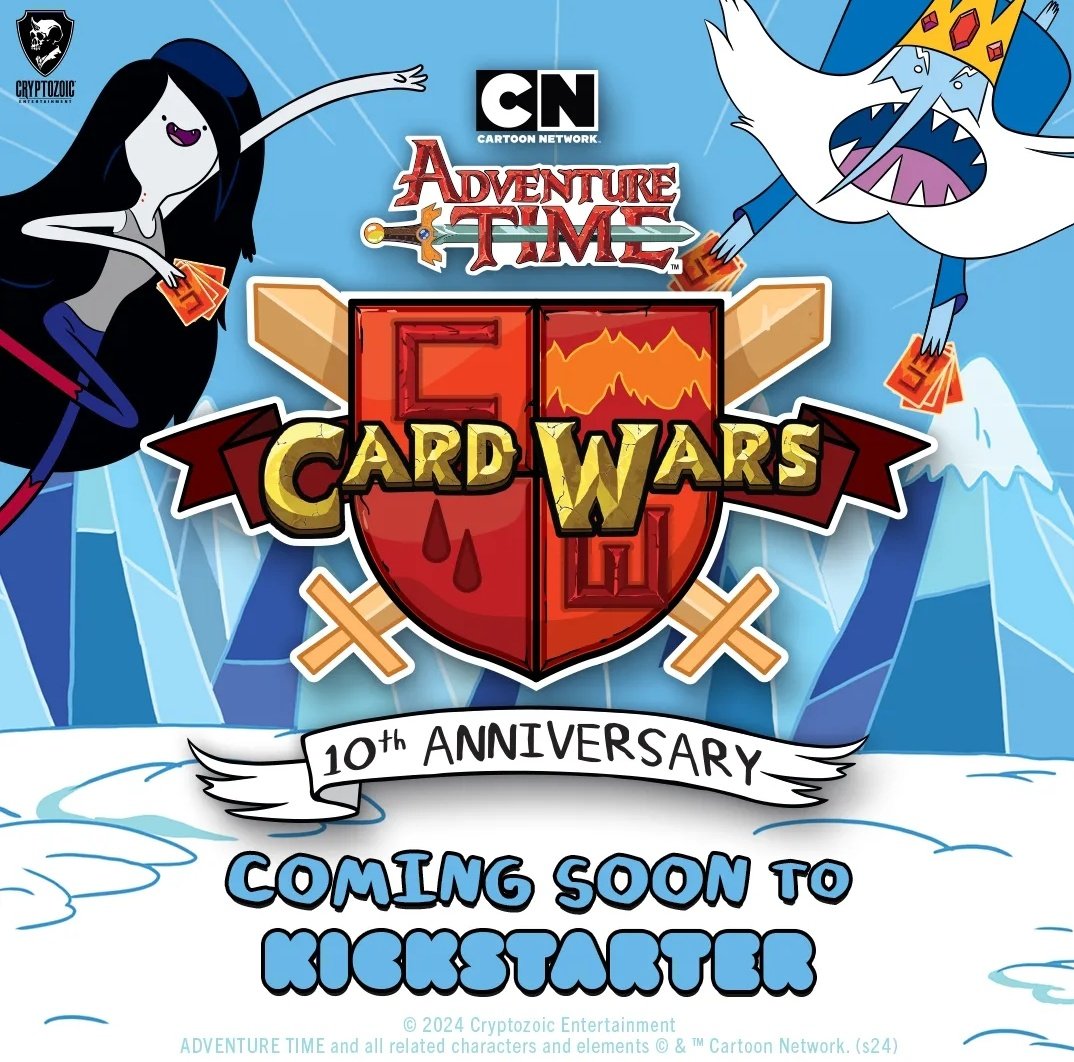 Adventure Time Card Wars 10th Anniversary by Cryptozoic