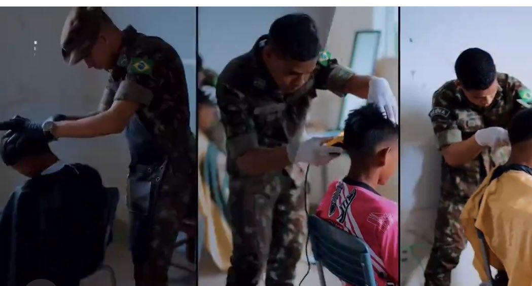 cma_exercito's tweet photo. Ação Cívico-Social na Aldeia Ribeirão no contexto da Operação Amazônia 2023.
@cma_exercito
@17bdainfsl_exercito
@exercito_oficial
@humaita_am_oficial
#operaçãoamazônia
#aciso
#aldeiaindigena https://t.co/kOWhv1GG3n