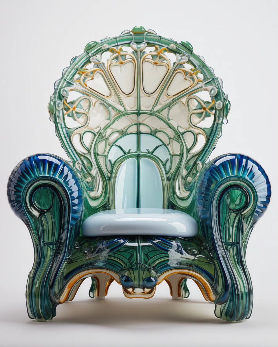 HsnRgb's tweet photo. Revisiting the recycled plastic Art Nouveau facade chairs: the new style tuner is pretty cool to try, offering a lot of consistency and enhanced fine details.
.
.
.
.
.
.
.
.
#designwanted #productdesign #parametricarchtecture  #architectureanddesign #designboom #designmilk #midjourney #midjourneyarchitecture