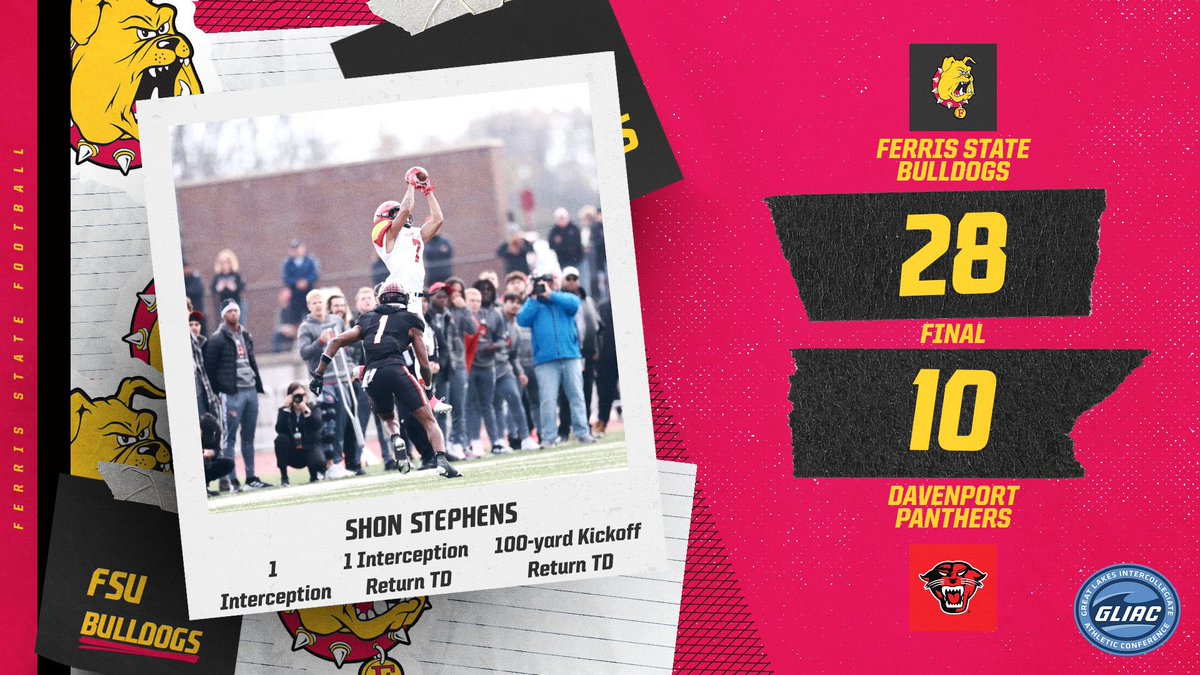 Bulldogs win!! HUGE game from Shon Stephens and a well-rounded team effort for a big GLIAC win! Go Dawgs!!