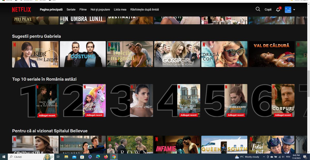 #Terzi is already in Romania, in the 3rd place of: Top 10 series in Romania today! Congratulations #CagatayUlusoy! Congratulations to the whole team! I am so proud of you, #cagatayulusoy @cagatayulusoyy