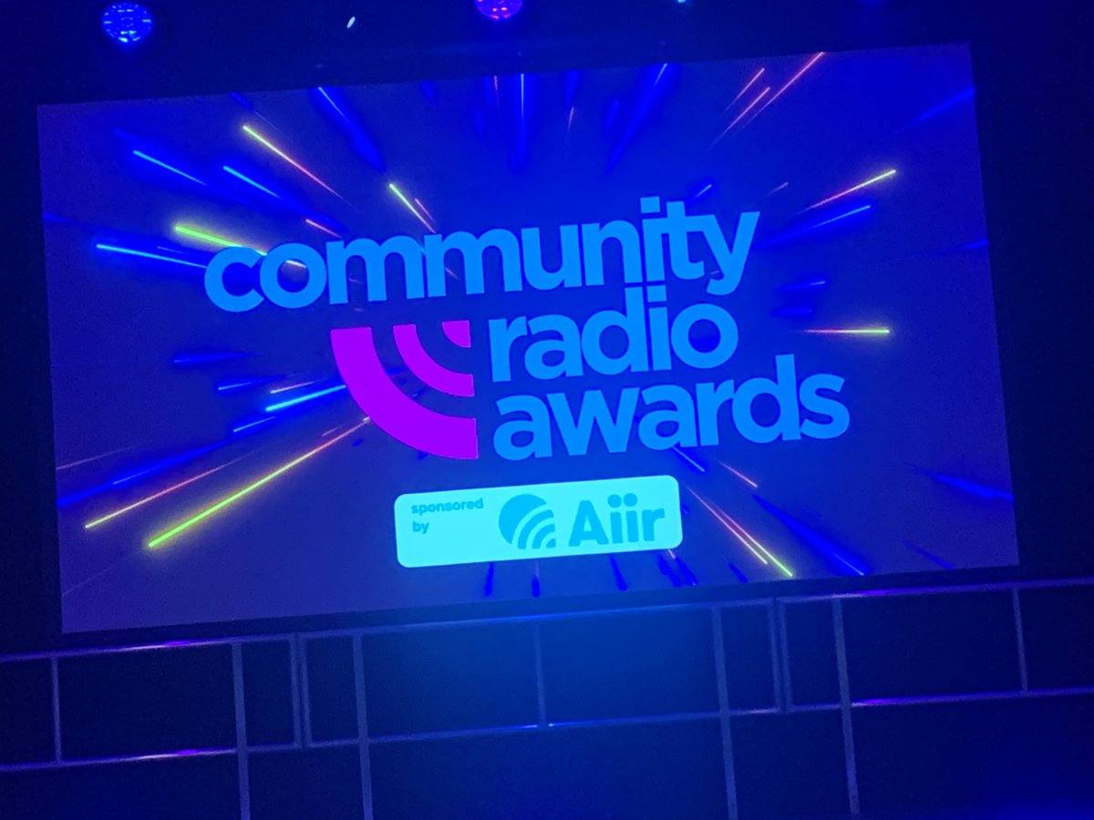 Noswaith dda o Newcastle!

We’re at the @CommRadioAwards where four stations from Wales are among the nominees tonight

@BRORADIO @gtfm_radio @MonFMRadio @RadioCardiff 

🏴󠁧󠁢󠁷󠁬󠁳󠁿Pwb lwc to everyone tonight - keep an eye on @RadioTodayLive for updates!