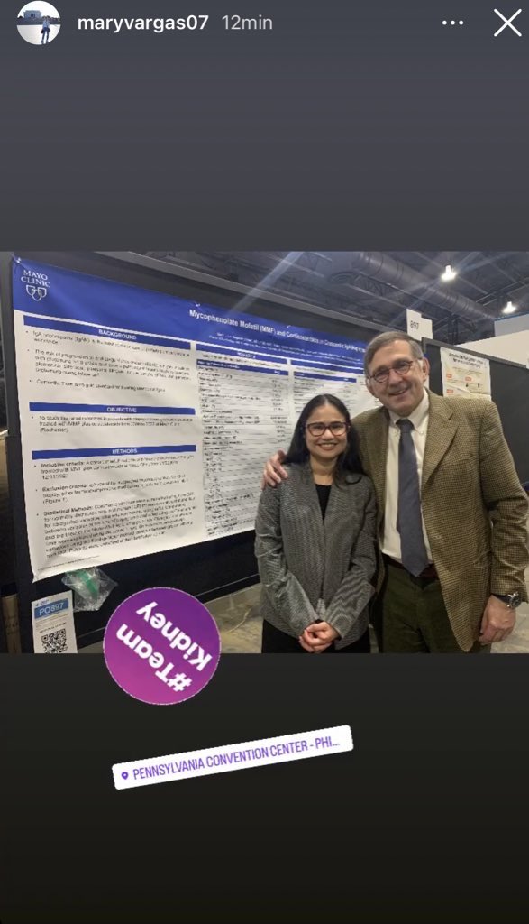 PepaSolerR's tweet photo. #mariajosevargas presenting IgA GN &amp; Crescents #poster @MayoClinicNeph @fervenzafernan1 @LadanZand @mimamed 👏👏👏👏👏#Majito Results with #MMF treatment!!! @ASNKidney #kidneyweek https://t.co/UWWsfb9tt1