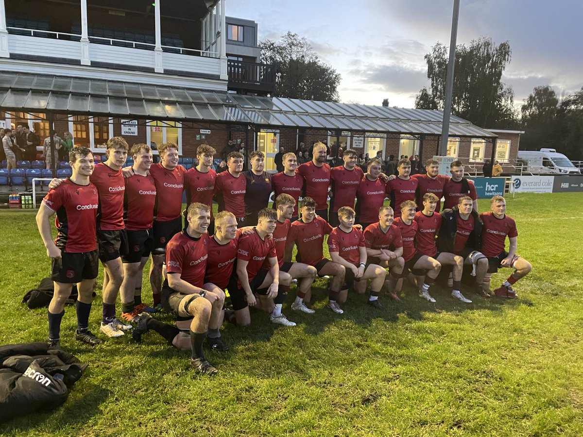 Congrats to Gruff and Harry for representing ⁦@AcciesRugby⁩ in their 42-14 win against Cambridge Uni at Grange road this afternoon 🏉🍺