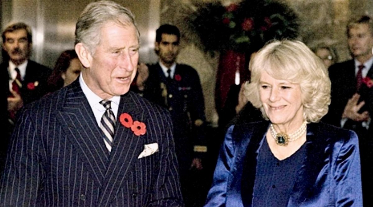 4 Nov 2009, Toronto, ON: Prince Charles (now Canada’s King Charles III) & Camilla, Duchess of Cornwall (now Queen Camilla), attended a reception at The Carlu, hosted by the ON Crown-in-Council. #canadiancrown #cdnpoli #cdnhist @GovOntario