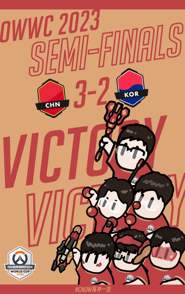 Sorry for the wait Everyone.
This has been a huge moment for us 🥹🥹🥹
After these many years we finally did it. We are just one step away from that championship!

We will take on everyone who dares to challenge us.
Sweet 3-2 Victory for us over <a href="/OwwcKoreaTeam/">OWWC Team Korea</a> 
GGs
#OWWC2023