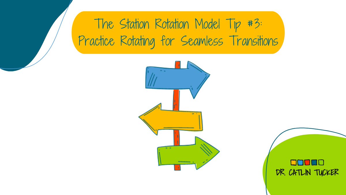 Practice makes—well, not perfect, but close to it 🤓 Hone your skills using the 𝗦𝘁𝗮𝘁𝗶𝗼𝗻 𝗥𝗼𝘁𝗮𝘁𝗶𝗼𝗻 𝗠𝗼𝗱𝗲𝗹 by practicing rotating for seamless transitions: bit.ly/3VHdwdc #EdChat #EduTwitter #Teaching #BlendedLearning #StationRotation