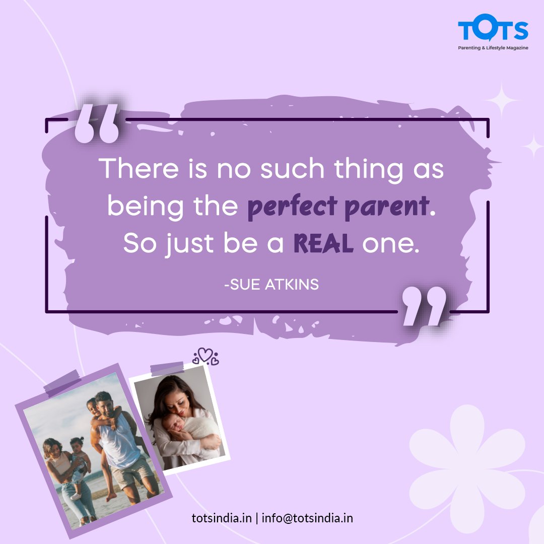 Parenting is about being real, not perfect. Embrace imperfections, cherish every moment, and create an unbreakable bond with your children. It's not about flawless parenting but about being genuine, loving, and always there.💖💪 

#RealParenting #Parenting #TOTSIndia