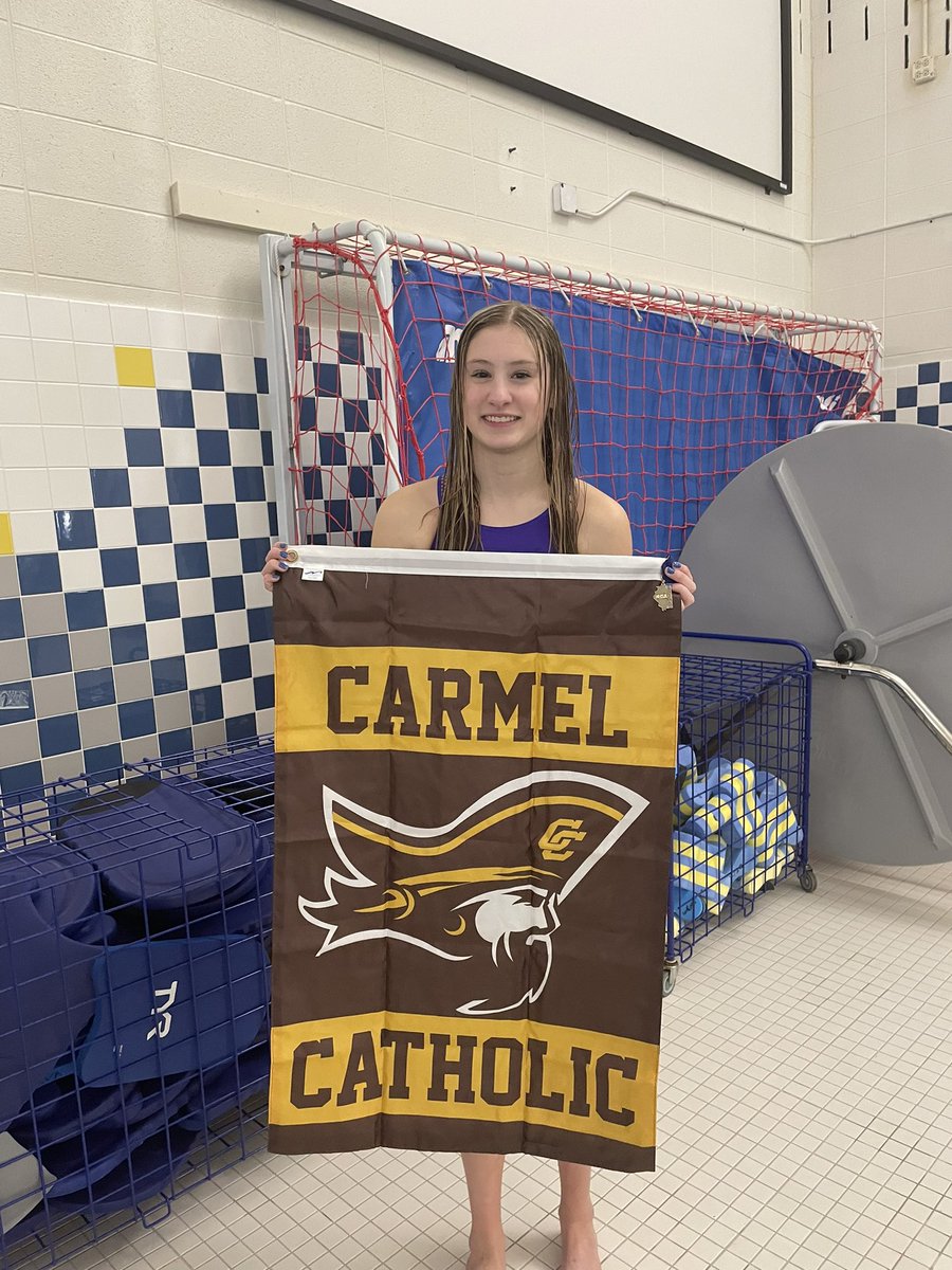 DocHal_Chem's tweet image. Congratulations Hannah Sectional Champ and State bound in the 200 IM