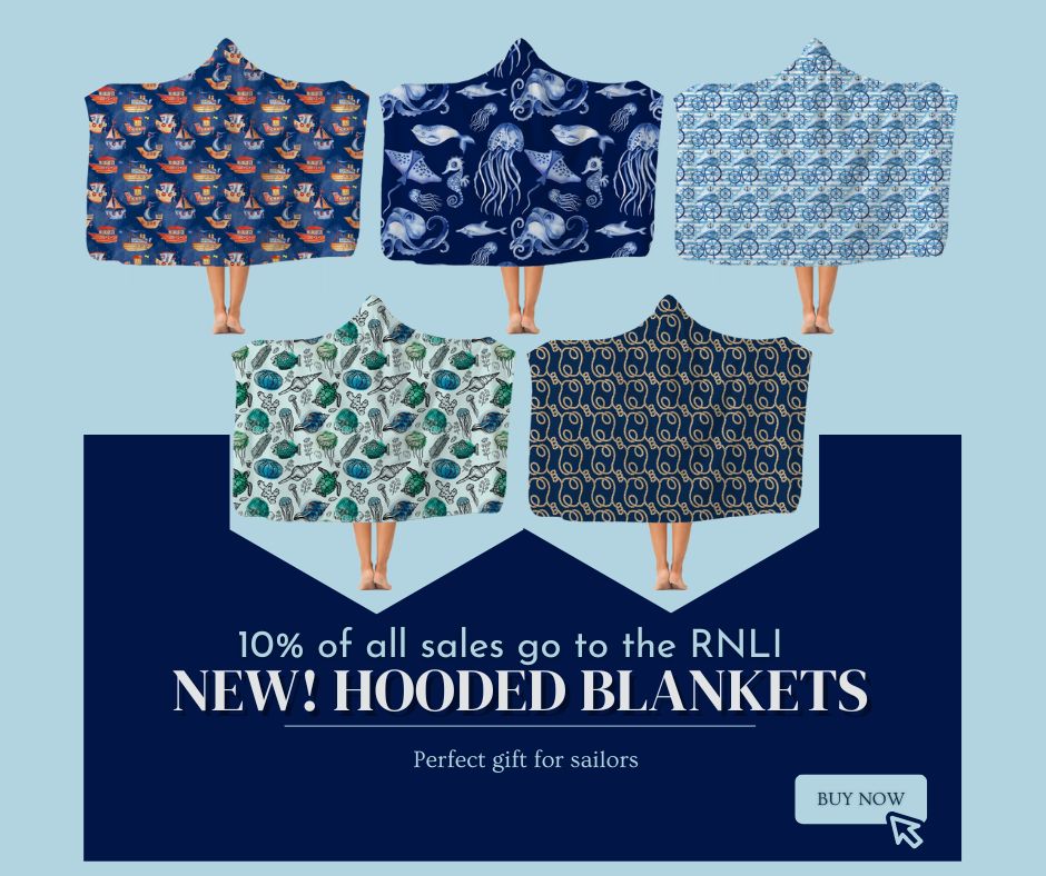 Quality gifts with unique designs. 10% of all sales go to the #RNLI. #Sailors #Sailing #GiftsForSailors #BoatLovers ow.ly/zTOP50N0gEe