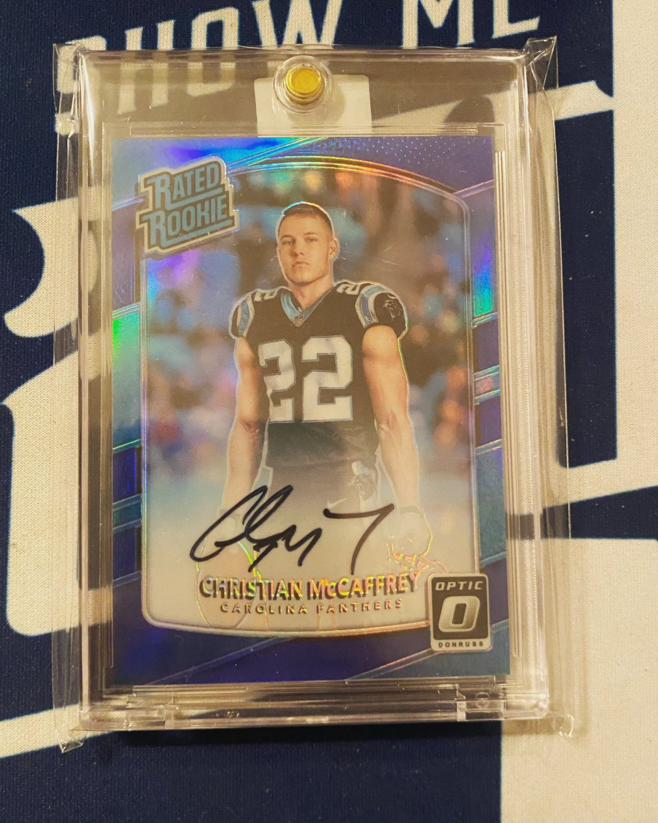 ItsYourBoyGhost's tweet photo. Christian McCaffrey Auto
$450
@HobbyConnector @sports_sell https://t.co/A3Baaz41sR